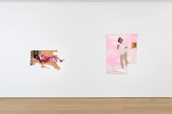 Contemporary art exhibition Billie Zangewa Wings of Change at Lehmann Maupin 501 West 24th Street New York United States