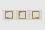 3 Frames A B and C by Robert Mangold contemporary artwork Painting