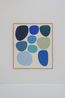 Familia en azul by Maru Quinonero contemporary artwork Works on Paper