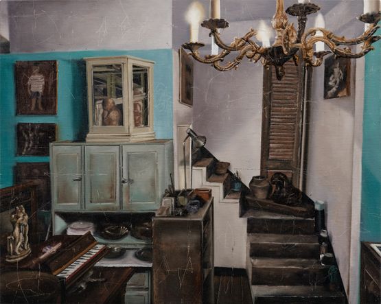 Antique Store.A .A by Shih Yung Chun contemporary artwork Painting
