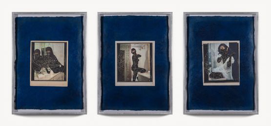Semblance 3 parts by Lorna Simpson contemporary artwork Works on Paper