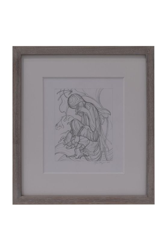 Cicada by James Jean contemporary artwork Works on Paper