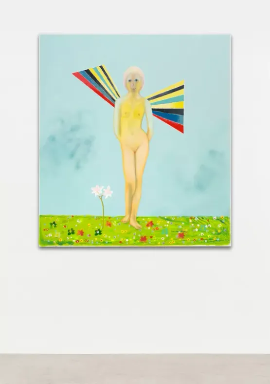 Anima Arcobaleno by Alessandro Pessoli contemporary artwork Painting