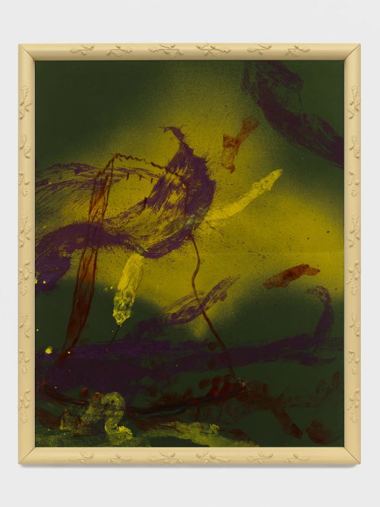 The Nine Skies and the Mountain Fortress VI by Julian Schnabel contemporary artwork Painting