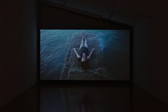 Contemporary art exhibition Angela Tiatia Holding On at Two Rooms Auckland New Zealand