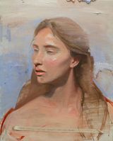 My soul failed when he spake by Marcos Lozano Merchan contemporary artwork painting