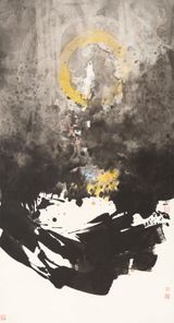 Zen Painting 1970 by Lui Shou-Kwan contemporary artwork works on paper