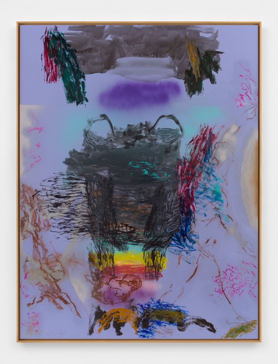 Painting No. 1 2022 1.24.22 by Oliver Lee Jackson contemporary artwork Painting