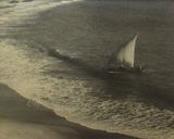 Sailing a boat by Lionel Wendt contemporary artwork photography