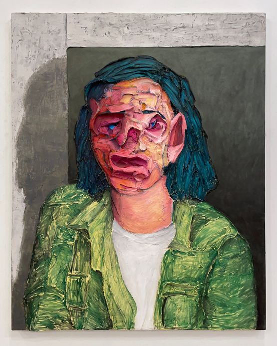 RZG by Nicolas Holiber contemporary artwork Painting