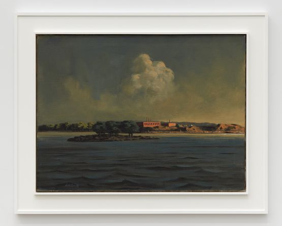 Landscape by Hughie Lee-Smith contemporary artwork Painting