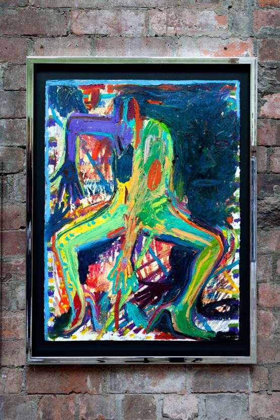 Soul 2 Soul by Spencer Sweeney contemporary artwork Painting