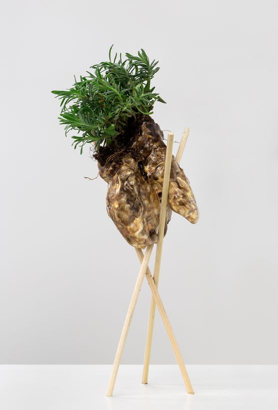 Bud Vase Earth Top by Christian Holstad contemporary artwork Sculpture