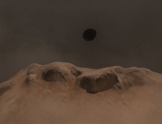 The Black Sun by Yan Bing contemporary artwork Painting