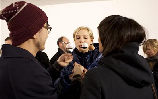 Egg Happening Stuttgart 20102012 by Alicia Frankovich contemporary artwork Moving Image