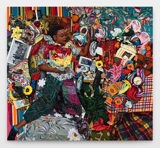 Re-Membering IV Weep Not Child by Wangari Mathenge contemporary artwork Painting