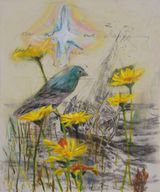 The Leading Light by Enrique Martinez Celaya contemporary artwork painting drawing