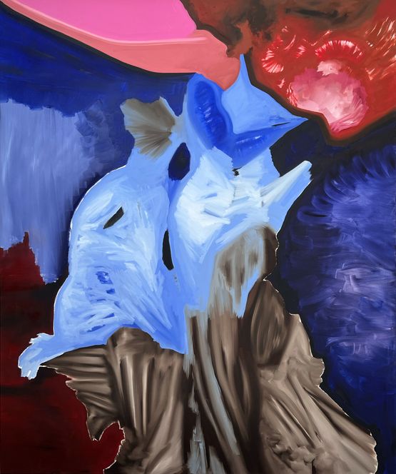 Der Milchzahn ist zuruck by Juno Rothaug contemporary artwork Painting