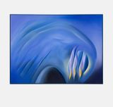 Watching the First Crocus at Night by Jorinde Voigt contemporary artwork painting