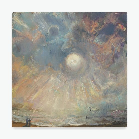 Conversing With The Sun by Seth Becker contemporary artwork Painting