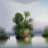 Budding and blooming by Alexander McKenzie contemporary artwork painting