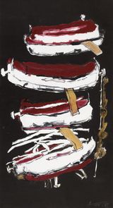 Treasure Ware by Wei Ligang contemporary artwork painting works on paper drawing
