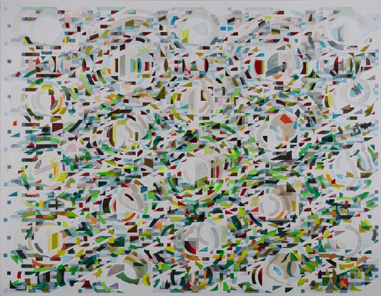 Mechanisms 6 by Tanya Goel contemporary artwork Mixed Media
