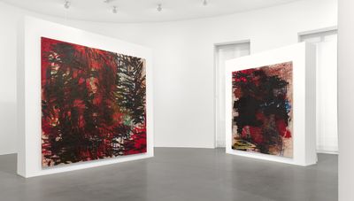 Oscar Murillo Sees Red in Rome