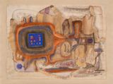 Untitled by Doina Hordovan contemporary artwork mixed media works on paper