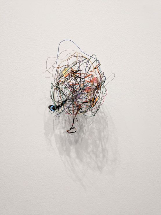 Bola de cable Precarios by Cecilia Vicuna contemporary artwork Sculpture