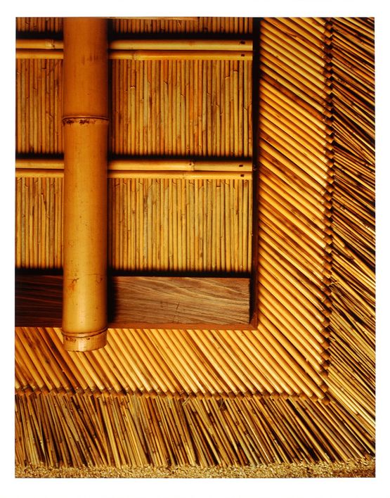 Detail of the Eaves of the Inner Gate by Yasuhiro Ishimoto contemporary artwork Photography