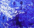 Double Fly Klein Blue 9 by Double Fly Art Center contemporary artwork Painting