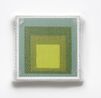 Homage to the Square with Bubble Wrap and Packing Tape by Tammi Campbell contemporary artwork Painting