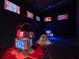 Mapping the Wasteland PAY AND DISPLAY by Kara Chin contemporary artwork installation