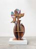 Lechuza Flowers by Thomas Houseago contemporary artwork Sculpture