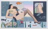 Marine Dreams by Gahee Park contemporary artwork Painting