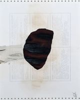 Soy Sauce Drawing 4 by Yang Jiechang contemporary artwork works on paper