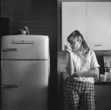 Ruth in Her Mothers Kitchen Danville Virginia by Emmet Gowin contemporary artwork photography