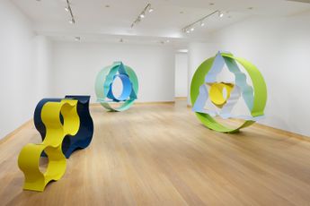 Contemporary art exhibition David Annesley Kurumidza at Waddington Custot London United Kingdom