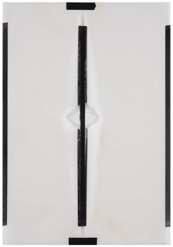 Transparent Center in Discrepant Spaces by Kishio Suga contemporary artwork Painting