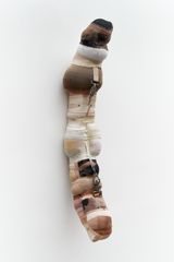 18-9-3-20-18-21-4-9-19 by Patricia Ayres contemporary artwork mixed media painting