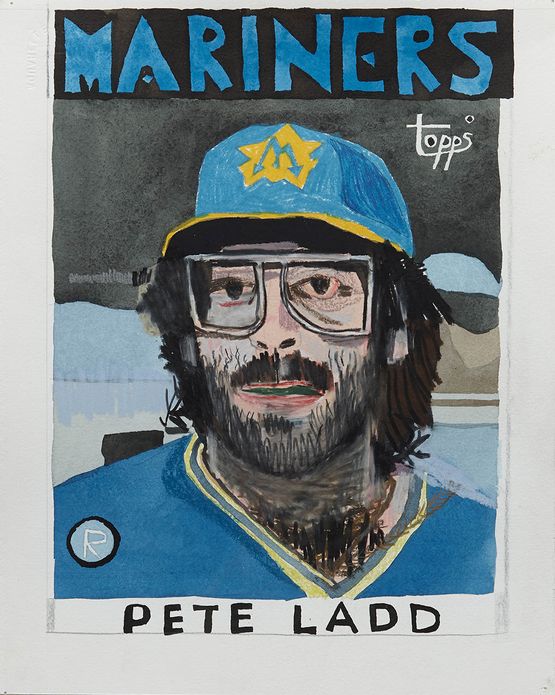Pete Ladd by Jonas Wood contemporary artwork Works on Paper
