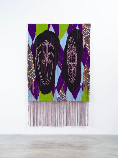 Yinka Shonibares Bronze Waves at James Cohan