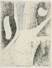 Gespenst mit Medaille by Meret Oppenheim contemporary artwork Painting