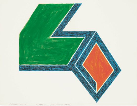 Effingham Sketch by Frank Stella contemporary artwork Painting