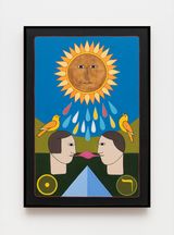 XIX  O sol The Sun by Antonio Maia contemporary artwork painting