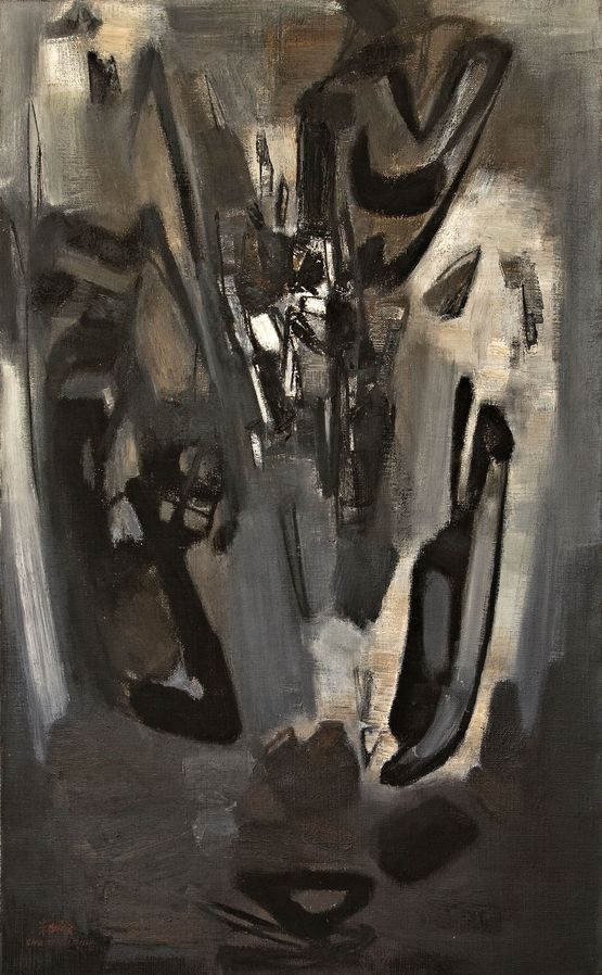 Composition by Chu Teh-Chun contemporary artwork Painting
