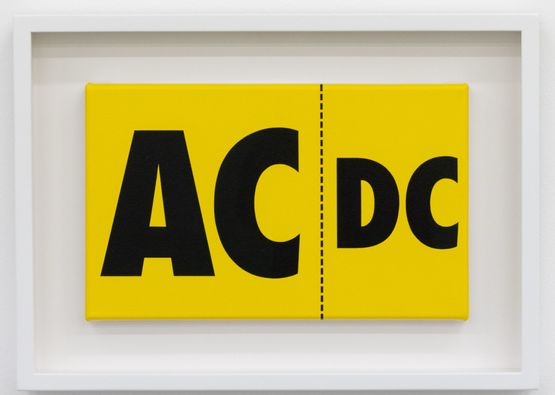 ACDC by Billy Apple contemporary artwork Painting