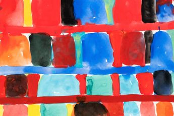 Contemporary art exhibition Stanley Whitney Paintings on Paper at GAGOSIAN Gstaad Switzerland
