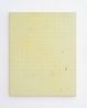 Endnote oblique pink pale yellow by Ian Kiaer contemporary artwork Painting